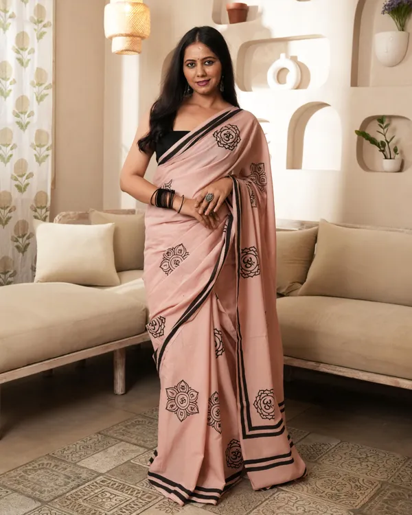 Multicolour_Cotton_Om_Hblock_Printed_Mul_Saree_For_Women